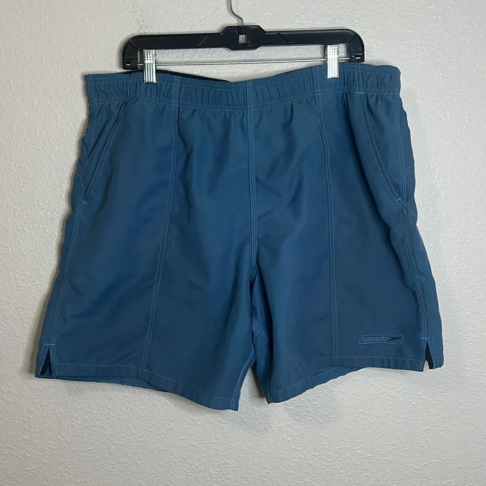 Speedo Swim Shorts Blue Size Large